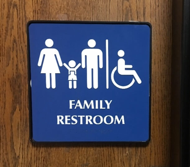 ADA Restroom Signage for Offices