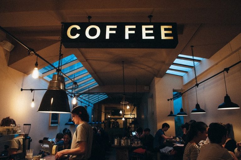 Indoor Hanging LED Signage for Coffee Shop