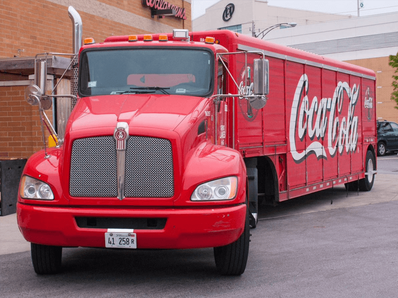 Custom Full truck wraps for Coco Cola in Warner Robins, GA